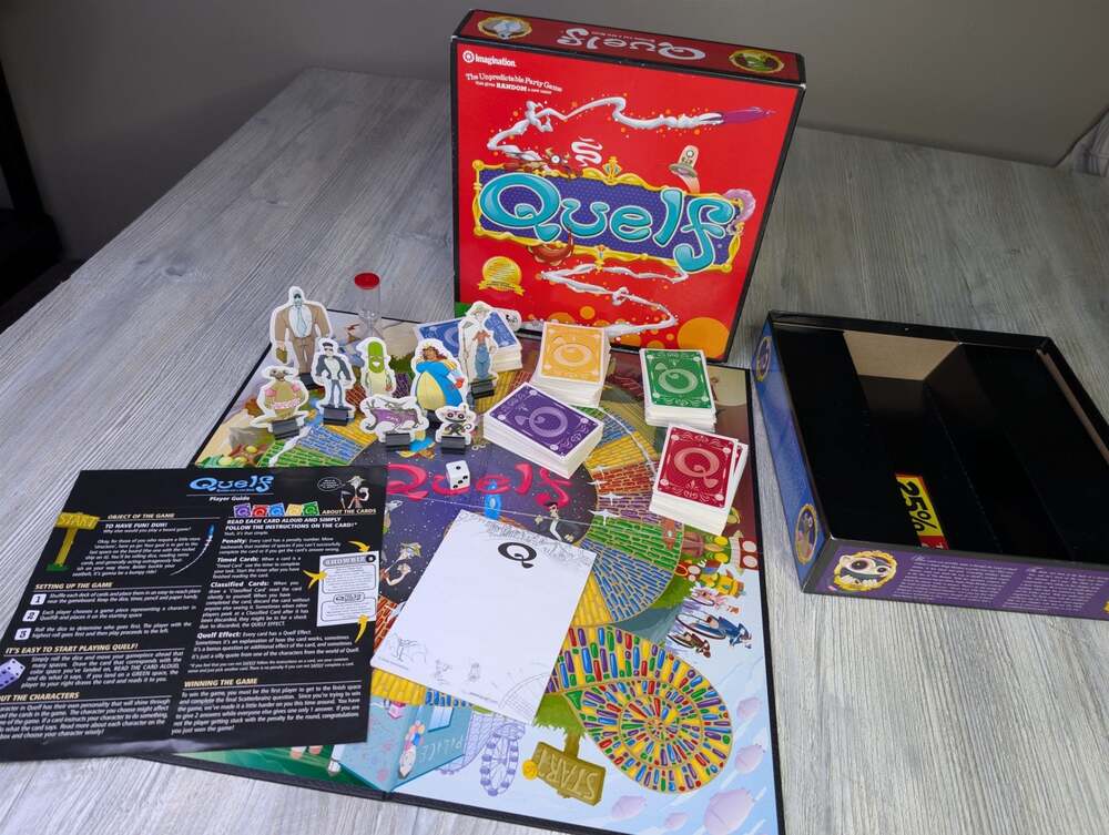 Quelf The Unpredictable Party Game